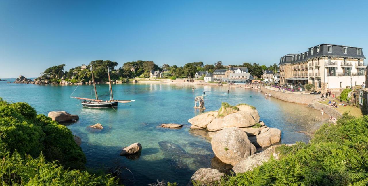 Vue Mer Cote De Granit Rose En Bretagne Trébeurden エクステリア 写真